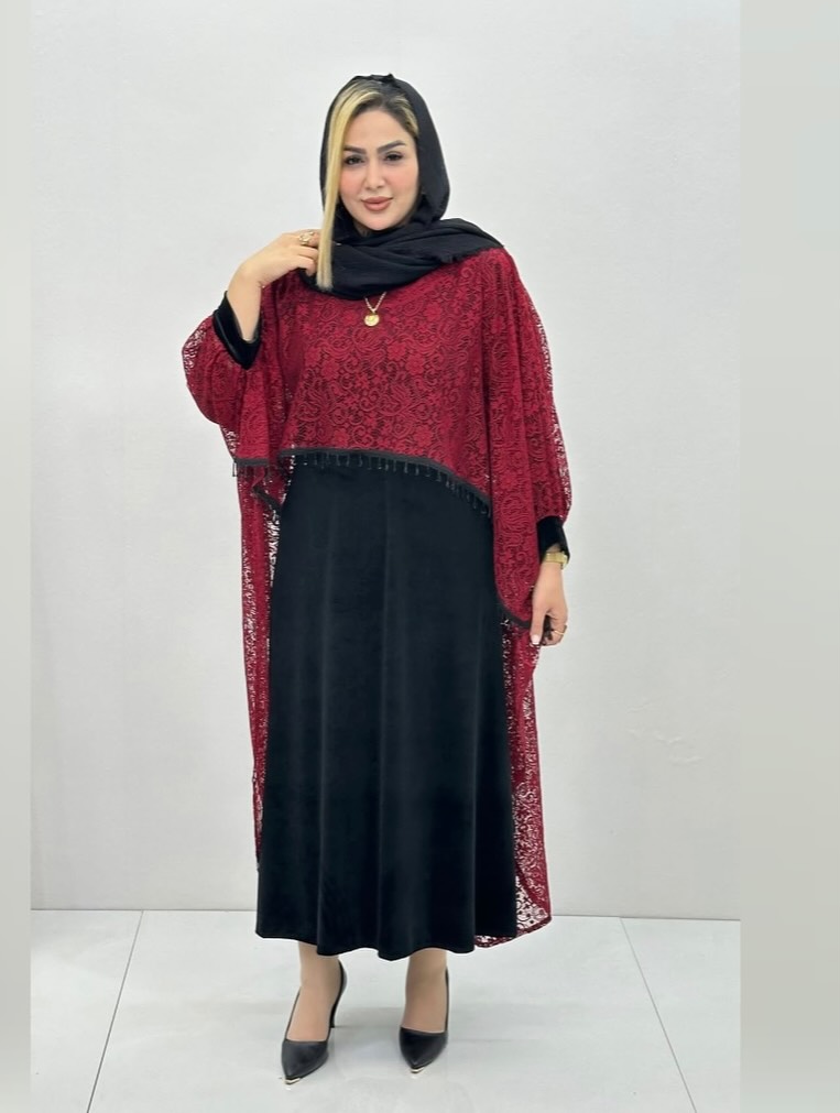 دوتیکه سارافون یلدایی سایز ۳۸ تا ۴۸