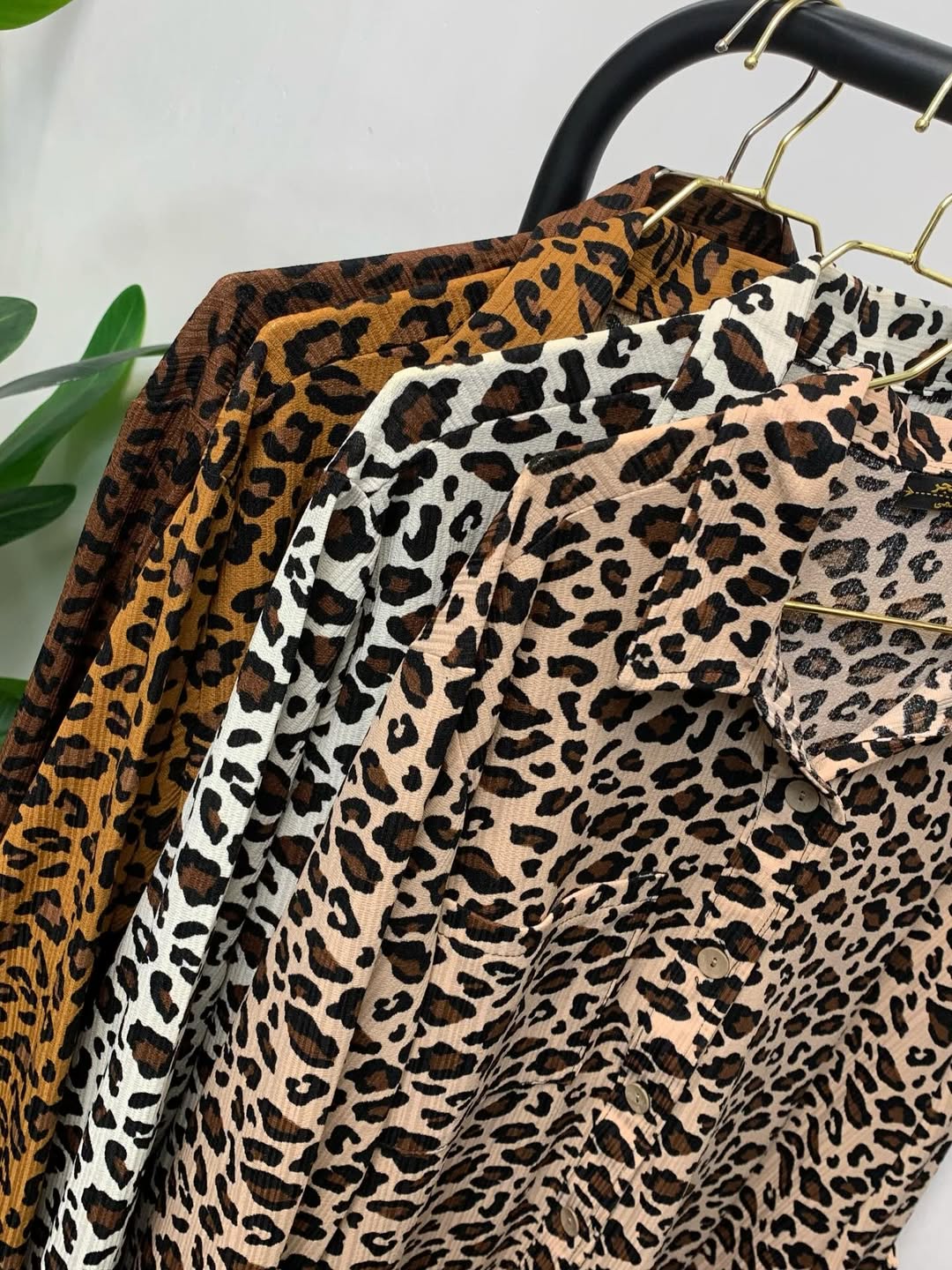 شومیز پلنگی سایز ۴۰ تا ۵۲